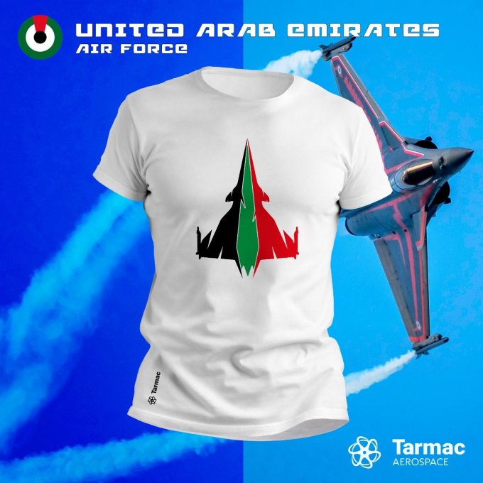 T-shirt Rafale Tricolor | Collection United Arab Air Force ✈️