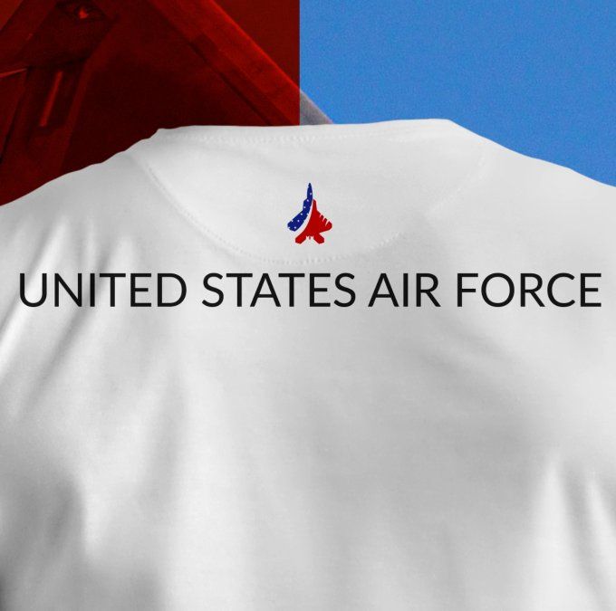 T-shirt F-22 Raptor Bi-Color | Collection US Air Force