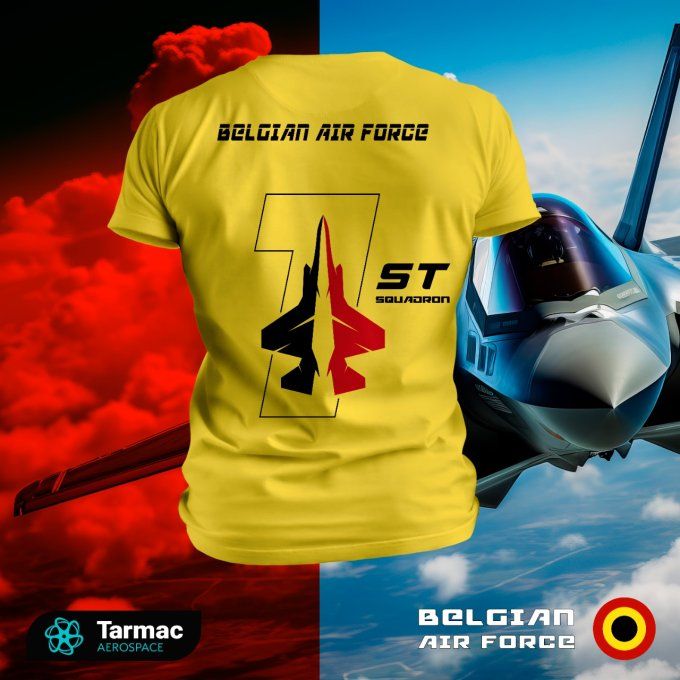 T-shirt First F-35 Lightning 2 Belgian Air Force | Collector