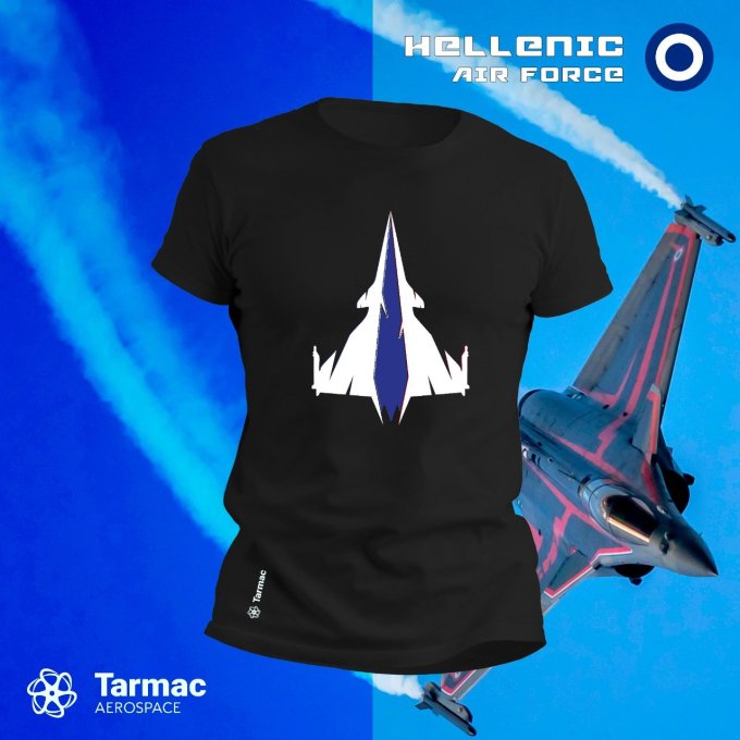 T-shirt Rafale Bi-color | Collection Hellenic Air Force ✈️