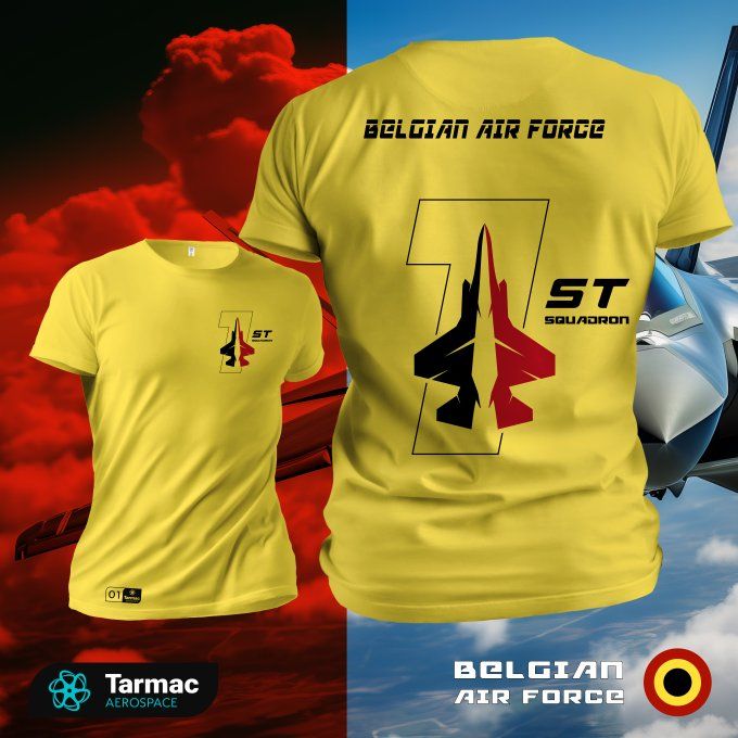 T-shirt First F-35 Lightning 2 Belgian Air Force | Collector